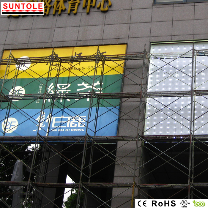 Tensioned Flex Banner Outdoor Lightbox