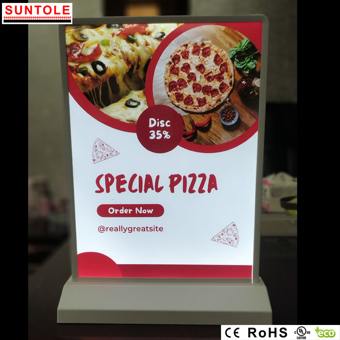 Free-standing Tabletop Super Thin Light Box