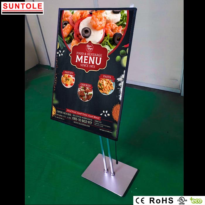 Illuminated Poster Stand